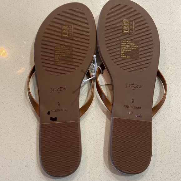 NWT J. Crew Sandals Size 9 M - Picture 2 of 2